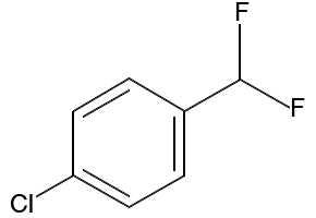 1-CHLORO-4-(DIFLUOROMETHYL)BENZENE structure, CAS 43141-66-8