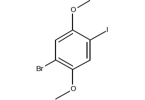 1-CHLORO-4-IODO-2,5-DIMETHOXYBENZENE structure, CAS 90064-46-3