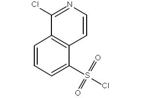1-CHLOROISOQUINOLINE-5-SULFONYL CHLORIDE structure, CAS 141519-77-9