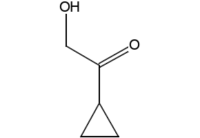 1-CYCLOPROPYL-2-HYDROXYETHANONE structure, CAS 42251-78-5