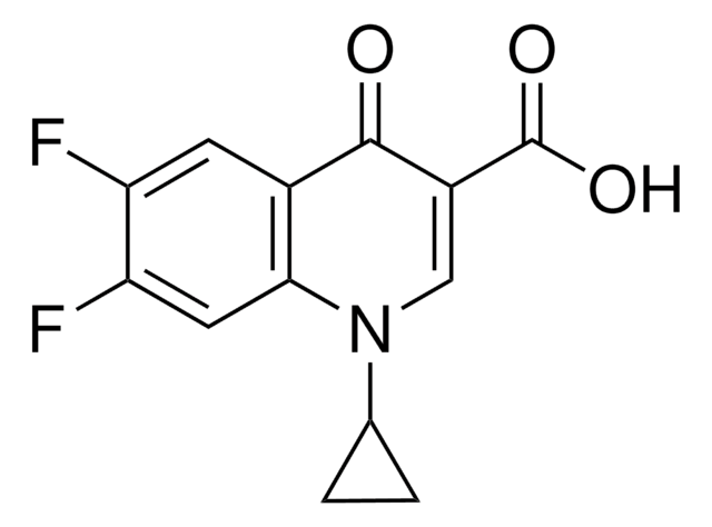 1-CYCLOPROPYL-6,7-DIFLUORO-1,4-DIHYDRO-4-OXOQUINOLINE-3-CARBOXYLIC ACID structure, CAS 93107-30-3