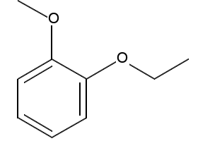 1-ETHOXY-2-METHOXYBENZENE structure, CAS 17600-72-5