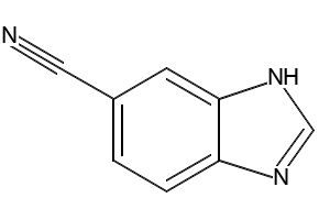 1-ETHYL-1H-BENZO[D]IMIDAZOLE-6-CARBONITRILE structure, CAS 1215205-91-6