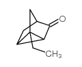 1-ETHYLTRICYCLO[2.2.1.02,6]HEPTAN-3-ONE structure, CAS 33241-51-9