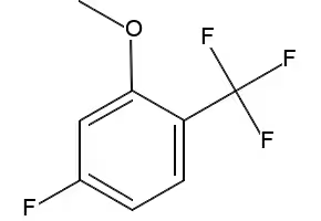 1-FLUORO-2-METHOXY-4-(TRIFLUOROMETHYL)BENZENE structure, CAS 261951-78-4