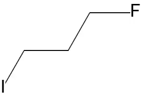 1-FLUORO-3-IODOPROPANE structure, CAS 462-40-8