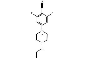 1-FLUORO-4-((1S,4R)-4-PENTYLCYCLOHEXYL)BENZENE structure, CAS 167306-96-9