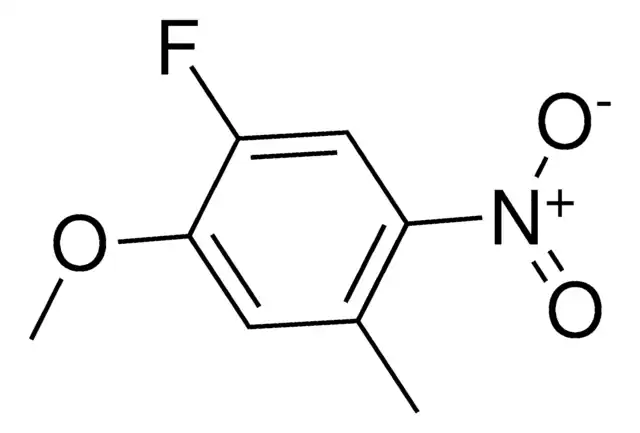 1-FLUORO-5-METHOXY-2-METHYL-4-NITROBENZENE structure, CAS 314298-13-0