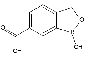 1-HYDROXY-1,3-DIHYDROBENZO[C][1,2]OXABOROLE-6-CARBOXYLIC ACID structure, CAS 1221343-14-1