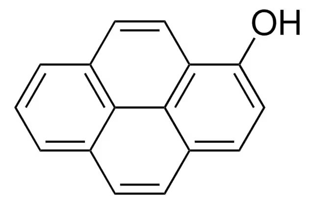 1-HYDROXYPYRENE structure, CAS 5315-79-7