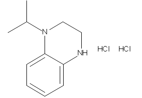 1-ISOPROPYL-1,2,3,4-TETRAHYDROQUINOXALINE DIHYDROCHLORIDE structure, CAS 858478-08-7