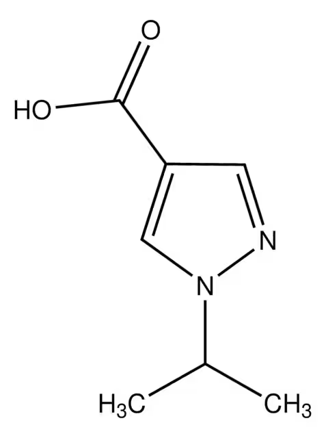 1-ISOPROPYL-3,5-DIMETHYL-1H-PYRAZOLE-4-CARBOXYLIC ACID structure, CAS 1007542-01-9