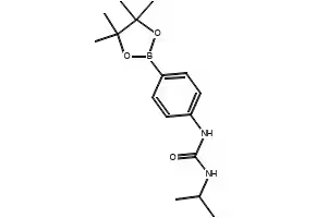 1-ISOPROPYL-3-(4-(4,4,5,5-TETRAMETHYL-1,3,2-DIOXABOROLAN-2-YL)PHENYL)UREA structure, CAS 874291-02-8