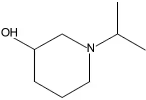1-ISOPROPYLPIPERIDIN-3-OL structure, CAS 3554-62-9