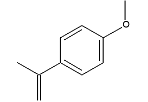 1-METHOXY-4-(PROP-1-EN-2-YL)BENZENE structure, CAS 1712-69-2