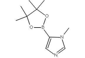 1-METHYL-1H-IMIDAZOLE-5-BORONIC ACID PINACOL ESTER structure, CAS 942070-72-6