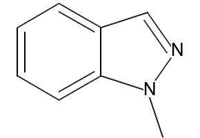 1-METHYL-1H-INDAZOLE structure, CAS 13436-48-1
