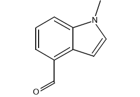 1-METHYL-1H-INDOLE-4-CARBALDEHYDE structure, CAS 133994-99-7
