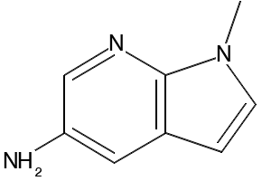 1-METHYL-1H-PYRROLO[2,3-B]PYRIDIN-5-AMINE structure, CAS 883986-76-3