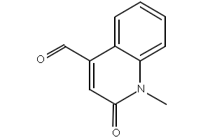 1-METHYL-2-OXO-1,2-DIHYDROQUINOLINE-4-CARBALDEHYDE structure, CAS 15112-98-8