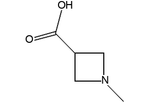 1-METHYL-3-AZETIDINECARBOXYLIC ACID structure, CAS 875629-26-8