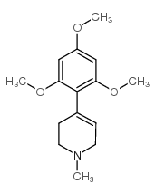 1-METHYL-4-(2,4,6-TRIMETHOXYPHENYL)-1,2,3,6-TETRAHYDROPYRIDINE structure, CAS 113225-07-3