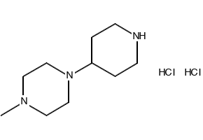 1-METHYL-4-(PIPERIDIN-4-YL)PIPERAZINE DIHYDROCHLORIDE structure, CAS 1219979-73-3