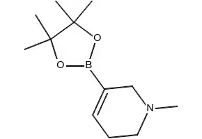 1-METHYL-5-(4,4,5,5-TETRAMETHYL-1,3,2-DIOXABOROLAN-2-YL)-1,2,3,6-TETRAHYDROPYRIDINE structure, CAS 1254982-25-6