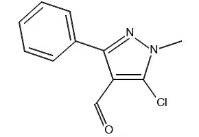 1-METHYL-5-PHENYL-1H-PYRAZOLE-4-CARBALDEHYDE structure, CAS 154927-01-2