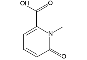 1-METHYL-6-OXO-1,6-DIHYDROPYRIDINE-2-CARBOXYLIC ACID structure, CAS 59864-31-2
