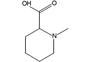 1-METHYLPIPERIDINE-2-CARBOXYLIC ACID structure, CAS 7730-87-2