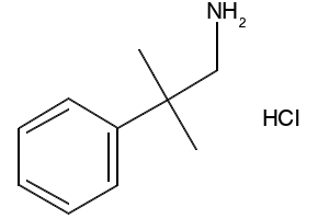 1-MORPHOLINO-1-PHENYLPROPAN-2-AMINE HYDROCHLORIDE structure, CAS 100800-07-5