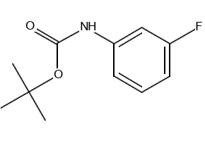 1-N-BOC-3-FLUOROANILINE structure, CAS 81740-18-3