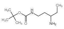 1-N-BOC-PENTANE-1,3-DIAMINE HYDROCHLORIDE structure, CAS 210240-75-8