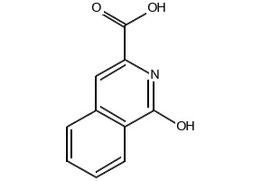 1-OXO-1,2-DIHYDROISOQUINOLINE-3-CARBOXYLIC ACID structure, CAS 7509-13-9