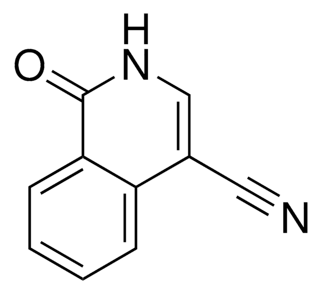 1-OXO-1,2-DIHYDROISOQUINOLINE-4-CARBONITRILE structure, CAS 53000-96-7