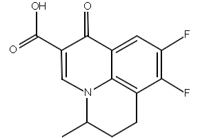 1-OXO-1,5,6,7-TETRAHYDROPYRIDO[3,2,1-IJ]QUINOLINE-2-CARBOXYLIC ACID structure, CAS 42835-54-1