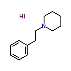 1-PHENETHYLPIPERIDINE structure, CAS 6949-43-5