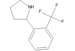 1-PHENYL-2-(TRIFLUOROMETHYL)PYRROLIDINE structure, CAS 914773-30-1