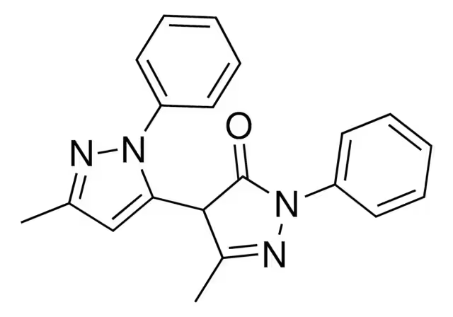 1-PHENYL-3-(PYRROLIDIN-1-YL)-1H-PYRAZOL-5(4H)-ONE structure, CAS 30707-75-6