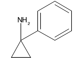 1-PHENYL-CYCLOPROPYLAMINE structure, CAS 41049-53-0