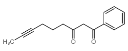 1-PHENYLNON-7-YNE-1,3-DIONE structure, CAS 141726-24-1
