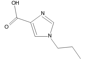 1-PROPYL-1H-IMIDAZOLE-4-CARBOXYLIC ACID structure, CAS 149096-35-5