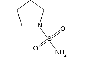 1-PYRROLIDINESULFONAMIDE structure, CAS 4108-88-7