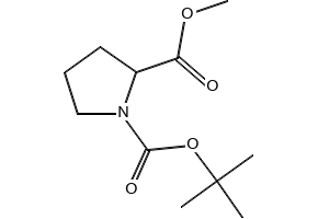 1-TERT-BUTYL 2-METHYL PYRROLIDINE-1,2-DICARBOXYLATE structure, CAS 145681-01-2