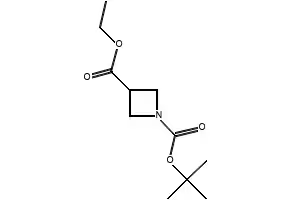 1-TERT-BUTYL 3-ETHYL AZETIDINE-1,3-DICARBOXYLATE structure, CAS 1346674-10-9