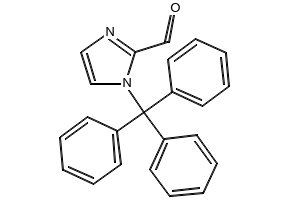 1-TRITYLIMIDAZOLE-2-CARBOXALDEHYDE structure, CAS 67478-50-6