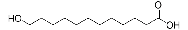 12-HYDROXYDODECANOIC ACID structure, CAS 505-95-3