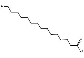 15-BROMOPENTADECANOIC ACID structure, CAS 56523-59-2