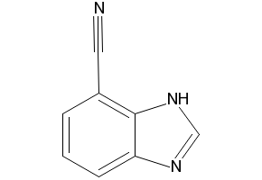 1H-BENZIMIDAZOLE-7-CARBONITRILE structure, CAS 69984-76-5
